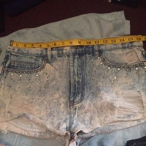 Forever 21 denim shorts cut-offs